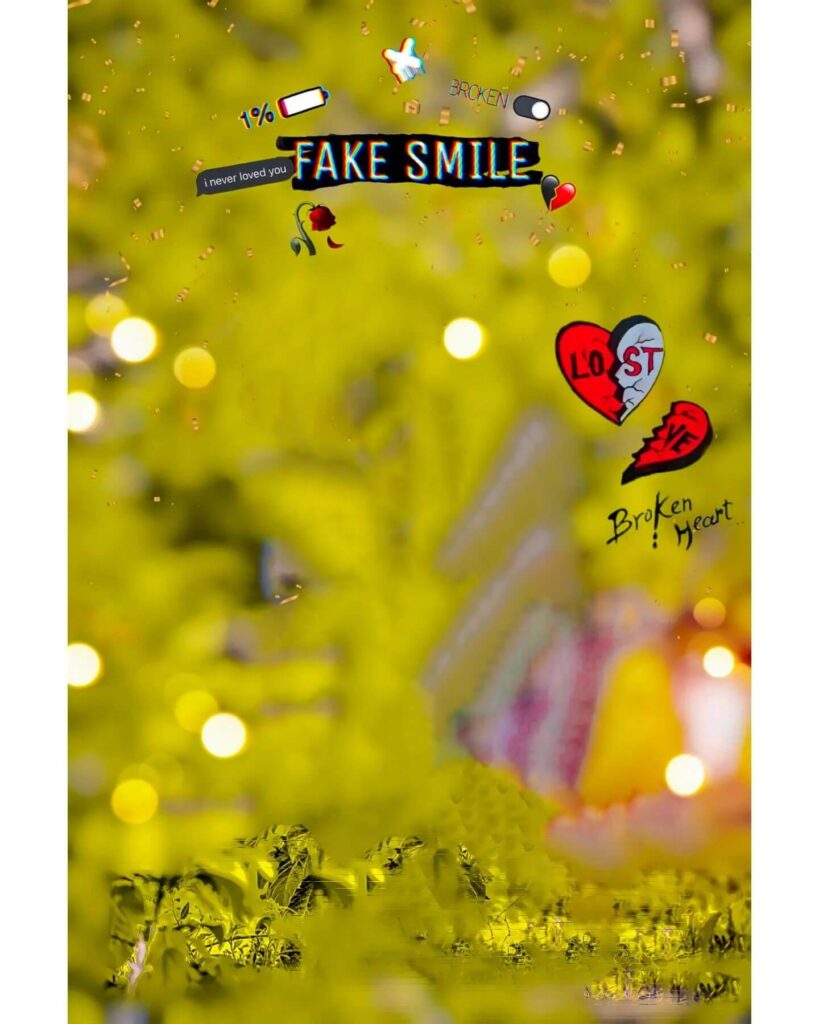 fake smile cb editing background