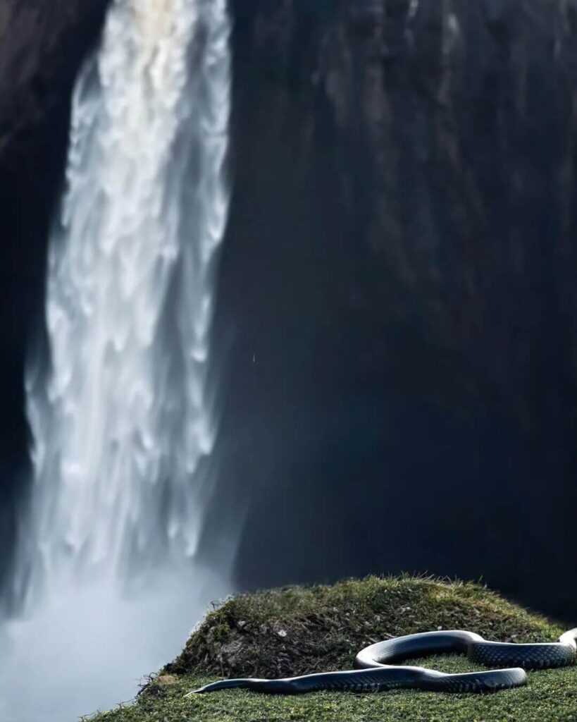 waterfall editing background hd