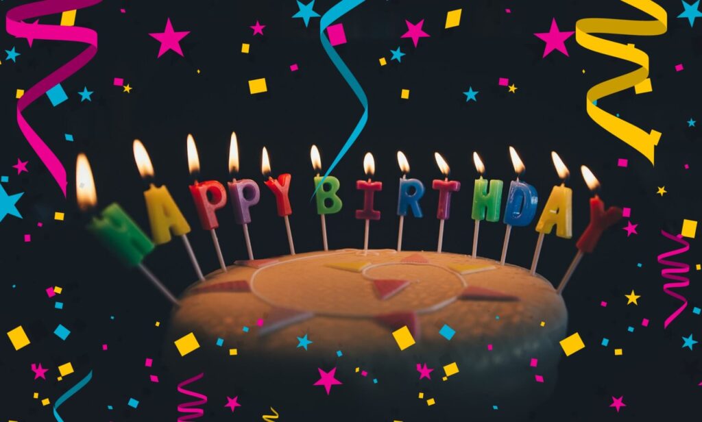 black happy birthday images