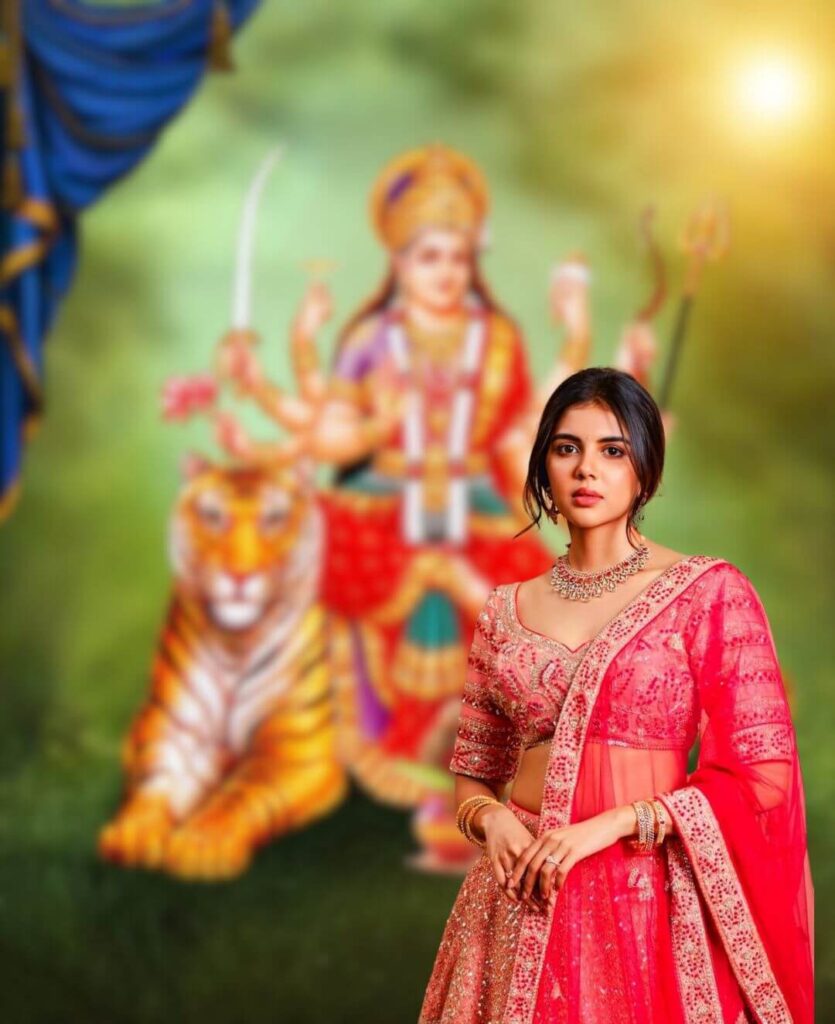 Happy Navratri Background With Girls 16 Happy Navratri Background With Girls