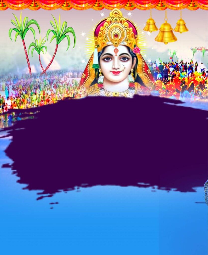 Chhath Puja Poster Backgrounds For CB Editing