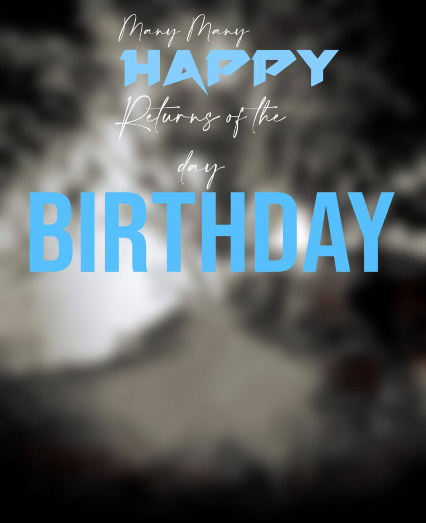 Free Happy Birthday Background For editing