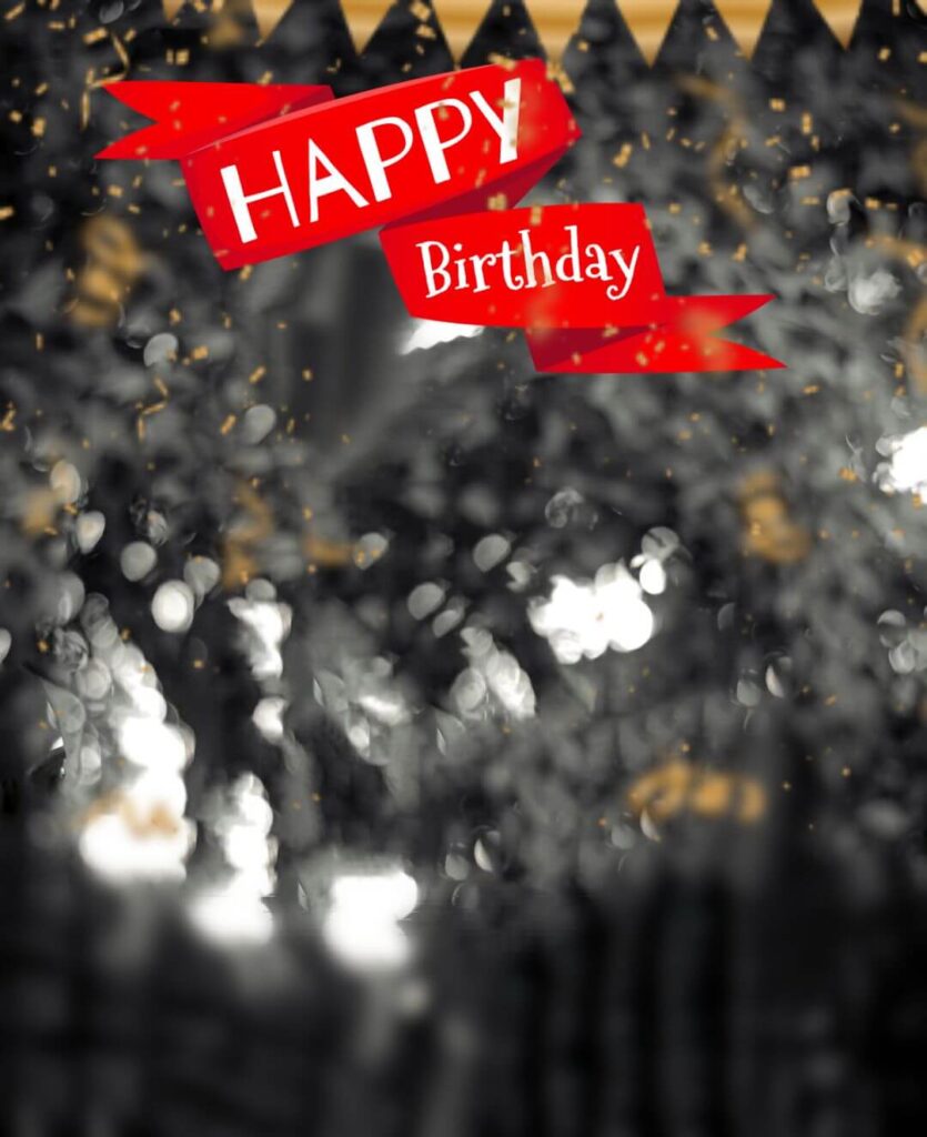 Happy Birthday Photoshop Editing Background