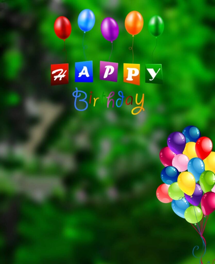 happy birthday background edit photo