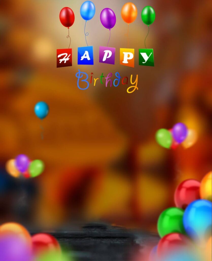 happy birthday background for editing