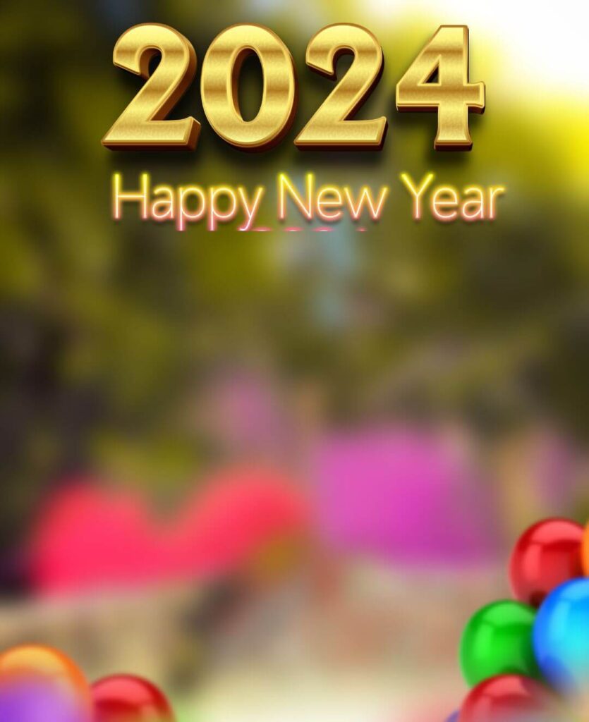 Download New Year 2024 Editing Background Full HD