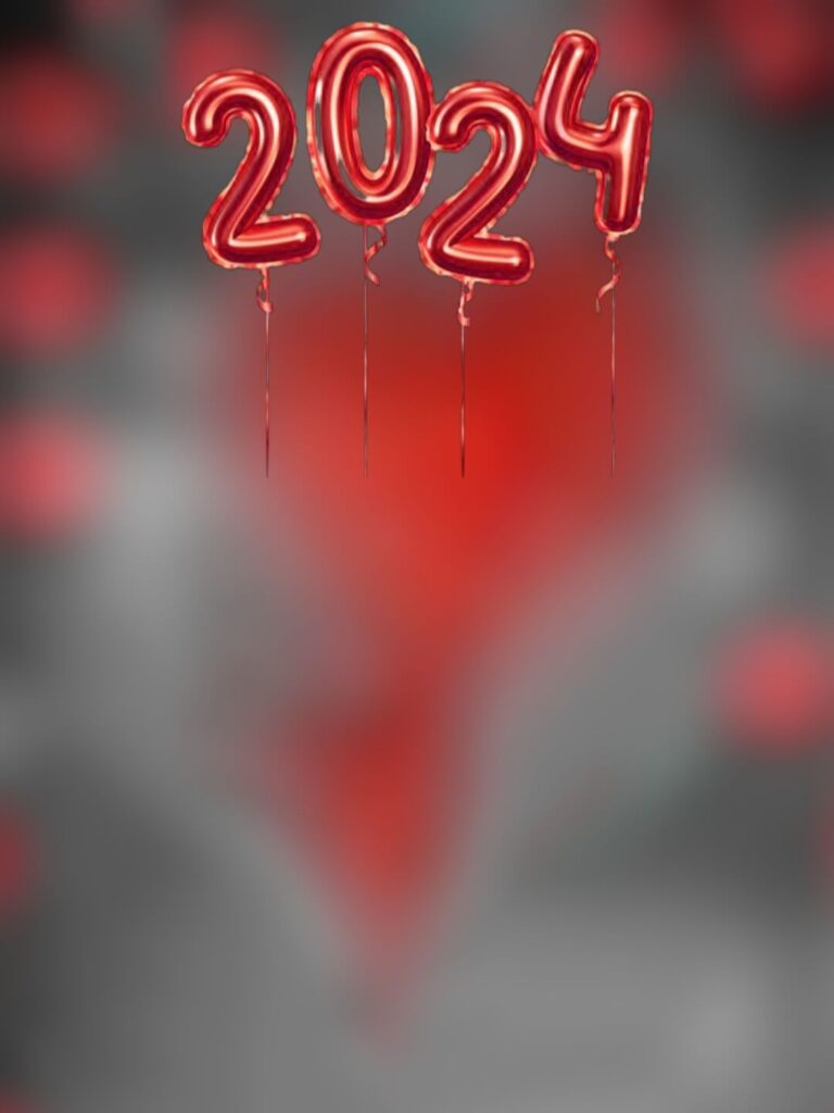 Free 2024 New Year Photoshop CB Background Download