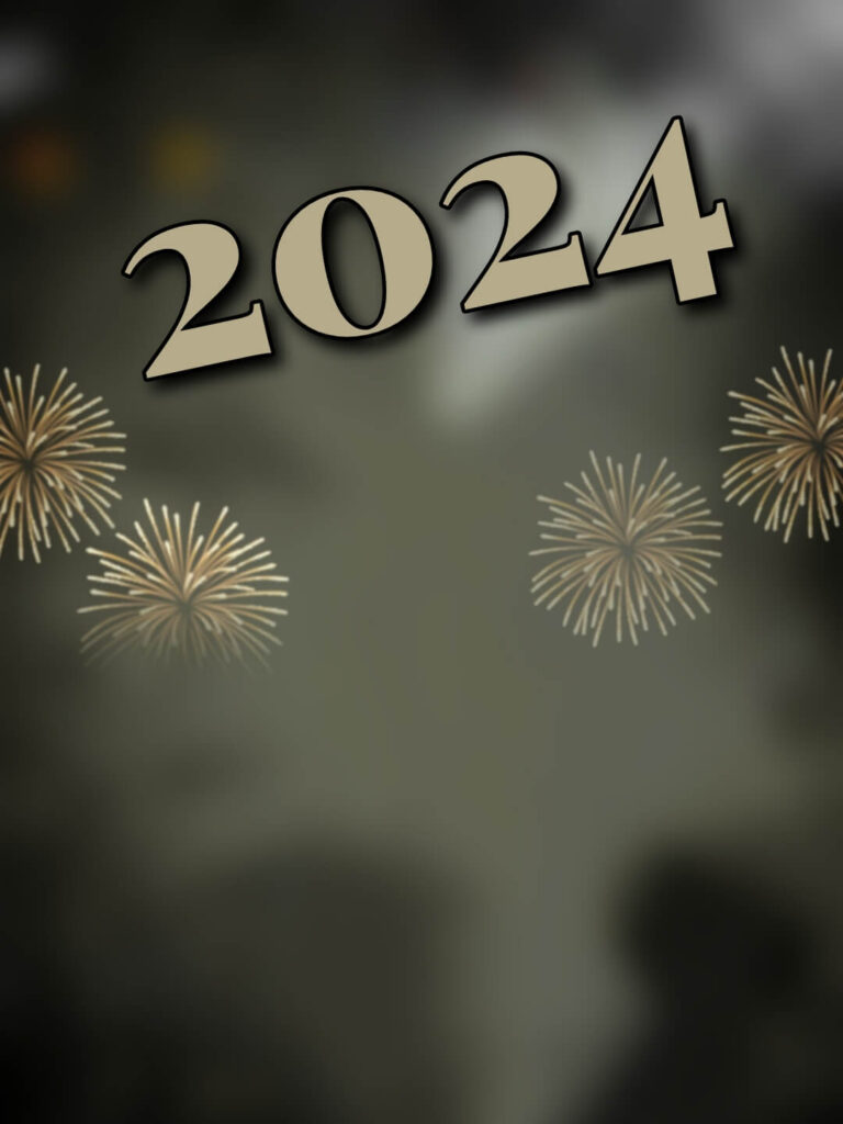 Free 2024 New Year Photoshop CB Background Editing