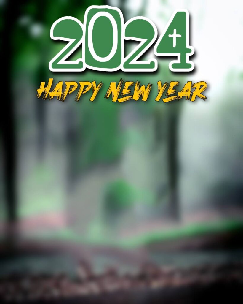 New Year 2024 Editing Background