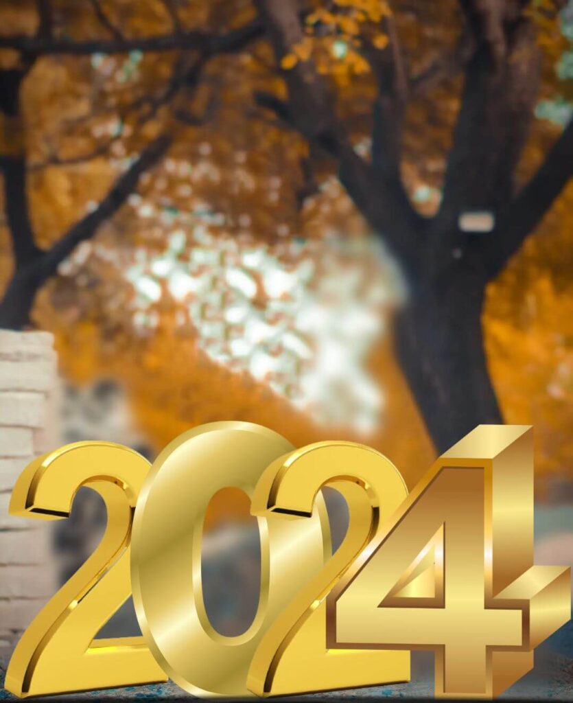 Top Happy New Year 2024 CB Background