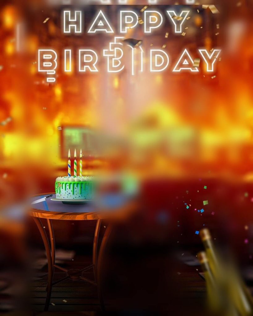 birthday cb background 4k