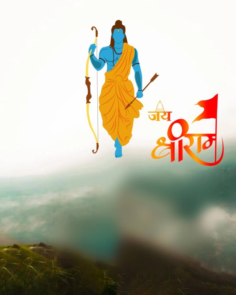 jai shree ram cb background for image
