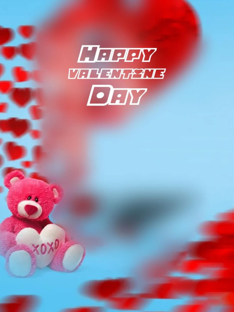 Happy Valentines Day Background For Photoshop