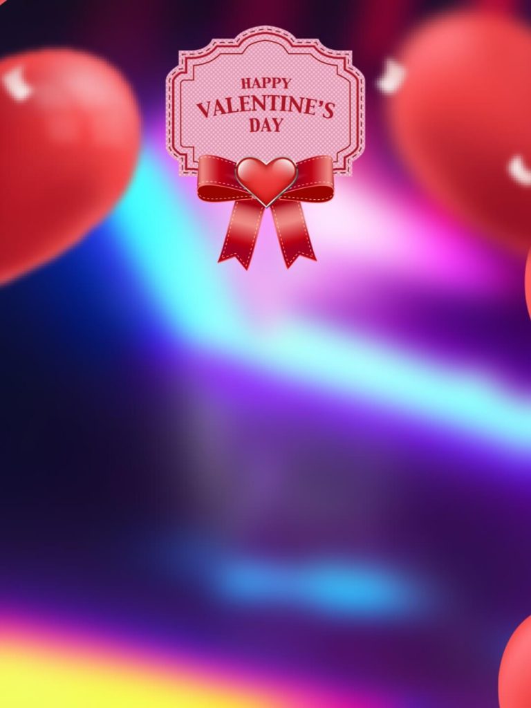 Happy valentine Day CB HD Editing Background