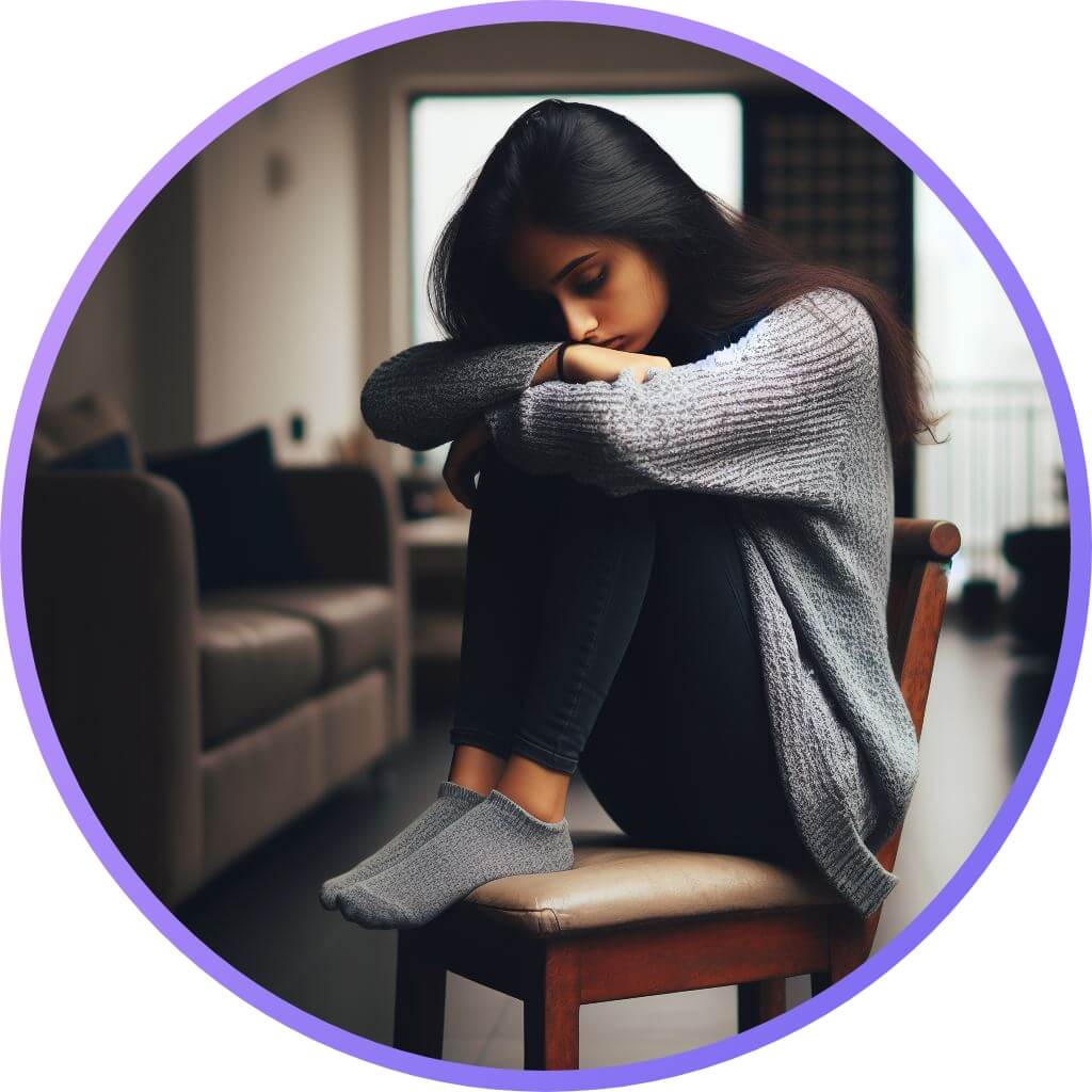 alone dp for girls