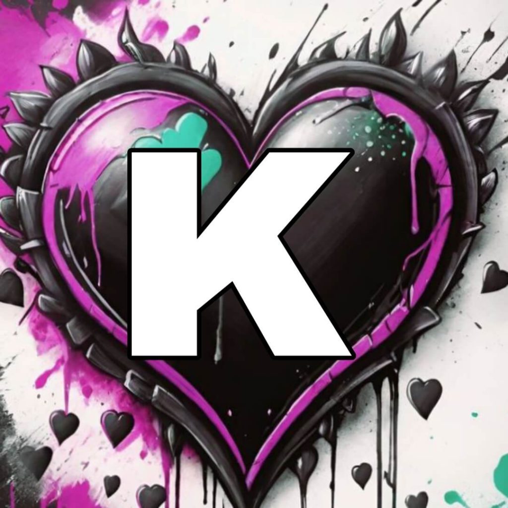 k style letter image