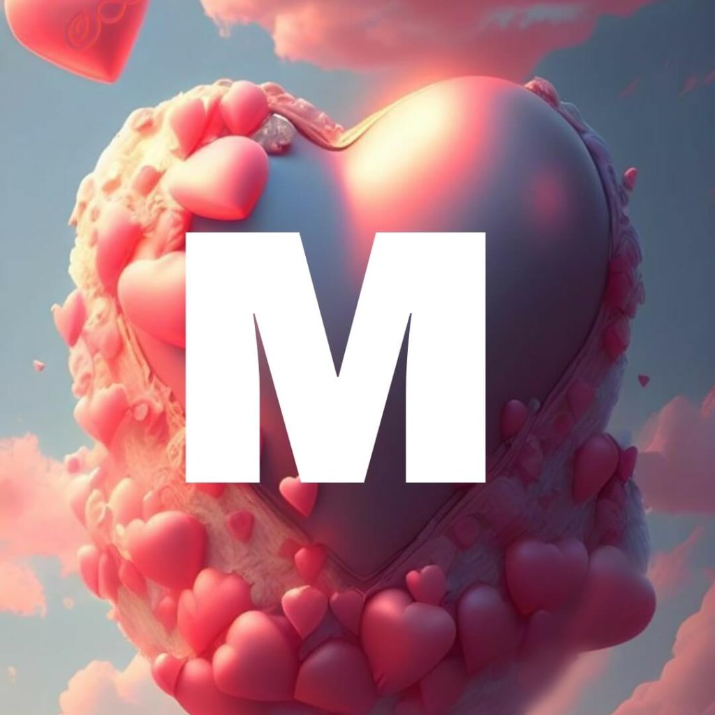 m letter images for dp
