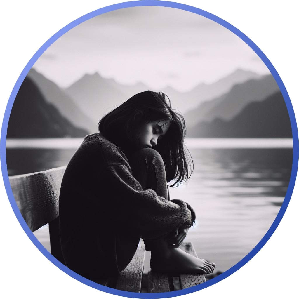 sad girl alone dp new