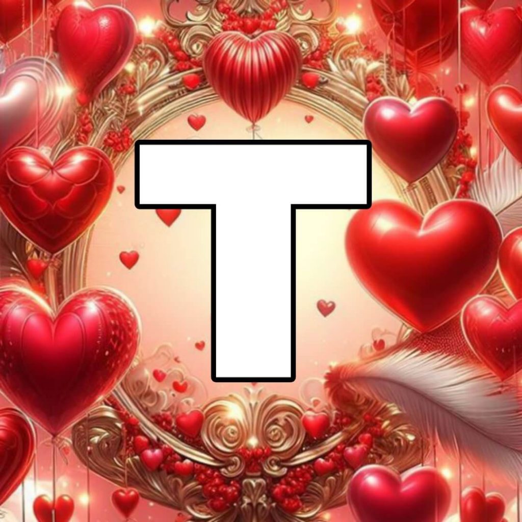 stylish t letter images