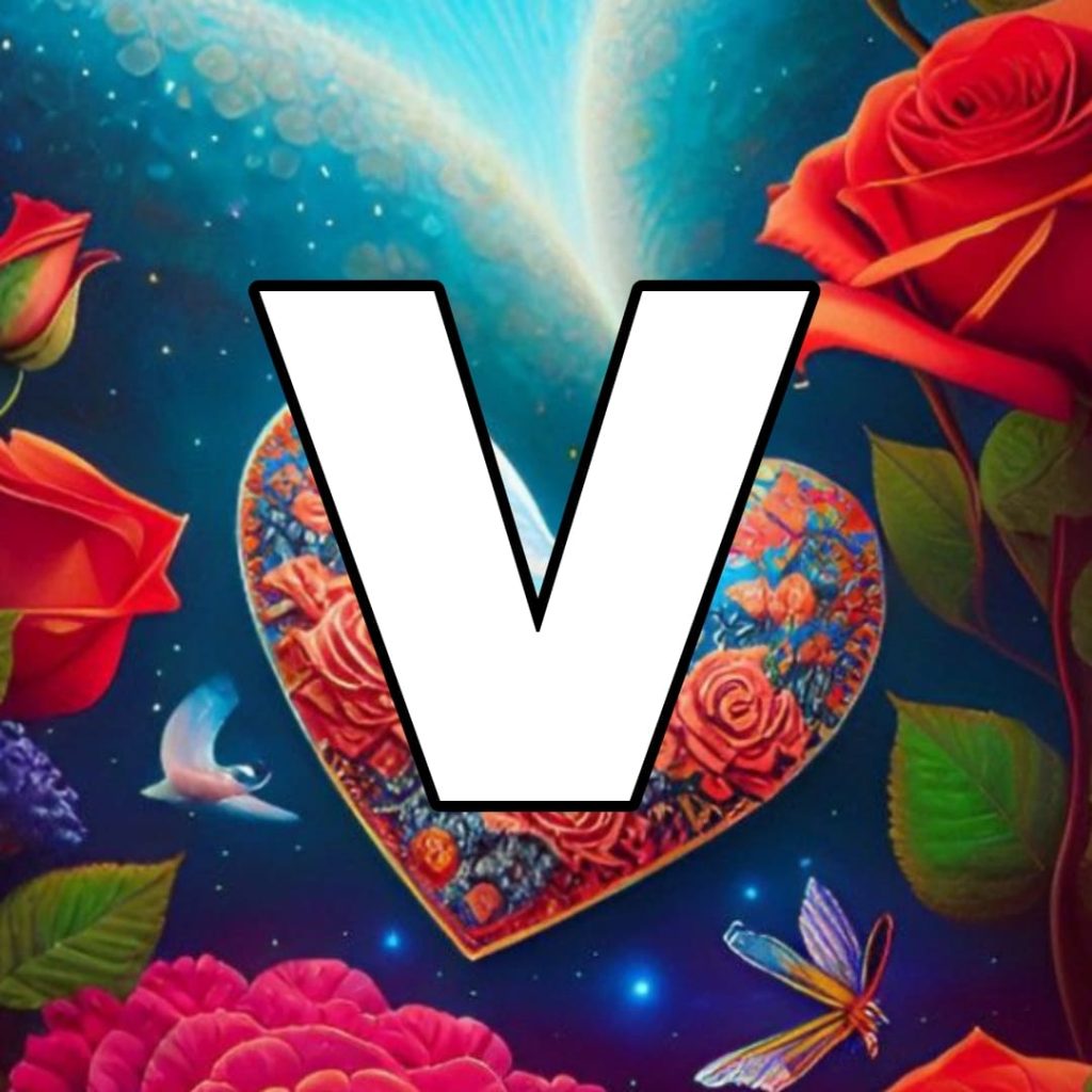 v name dp flowers