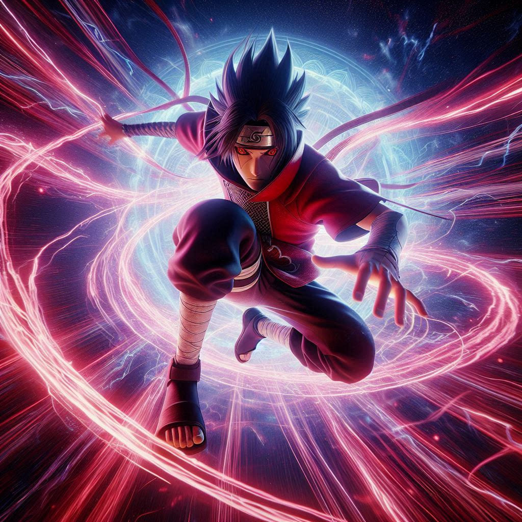 uchiha itachi sharingan wallpaper 4k