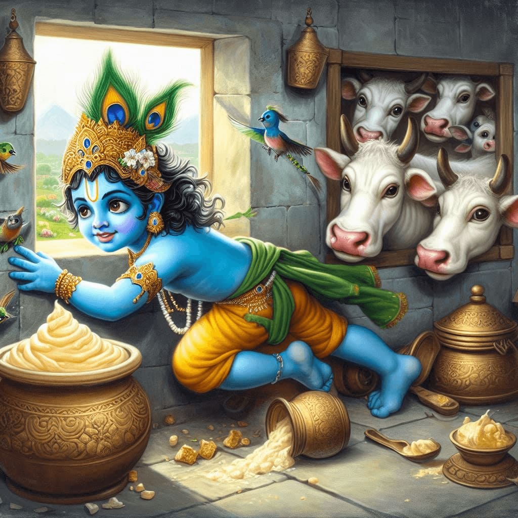 4k krishna wallpaper