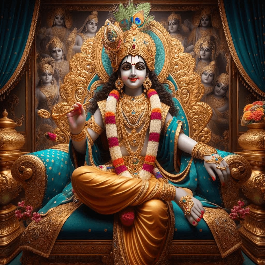 4k wallpaper krishna