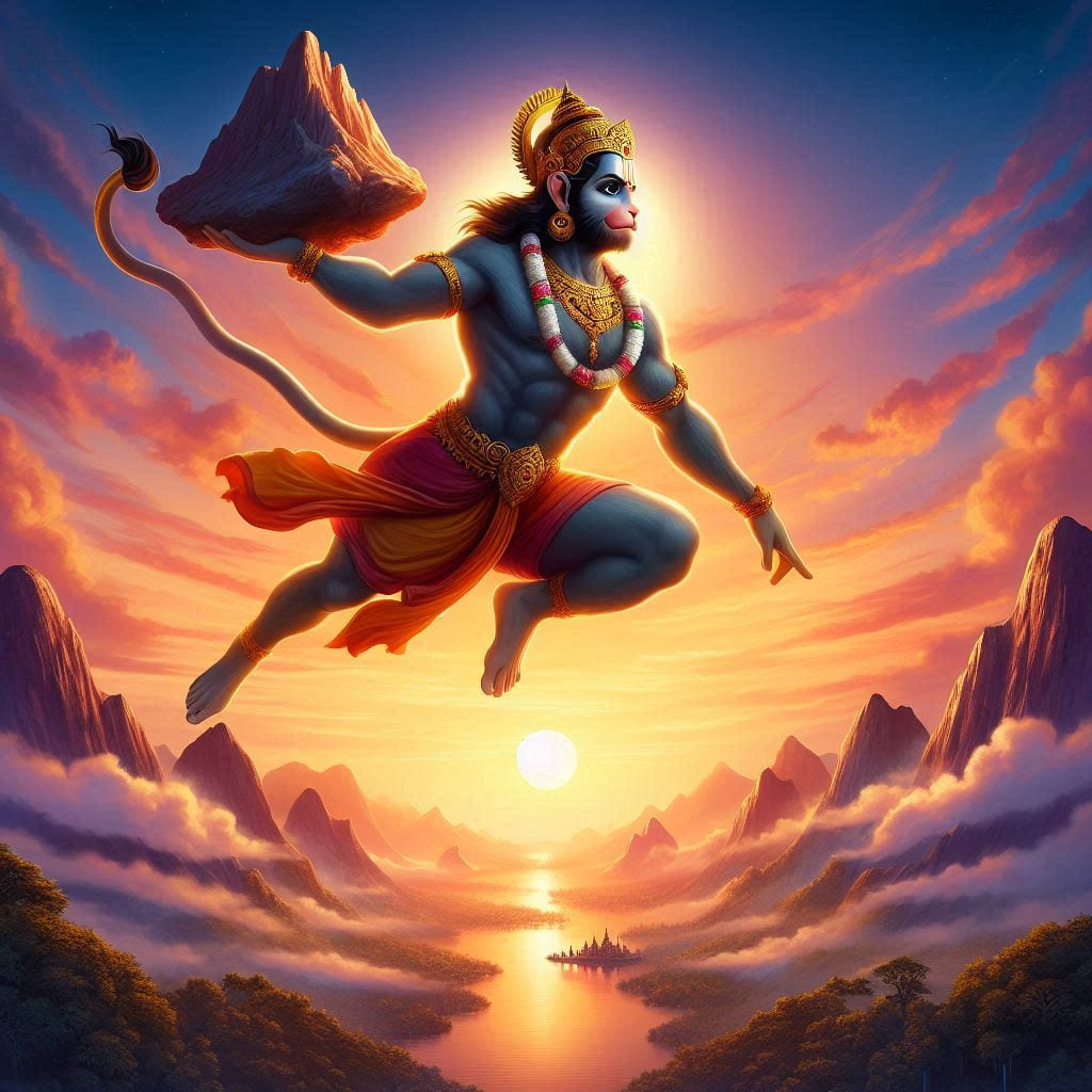 hanuman 4k wallpaper