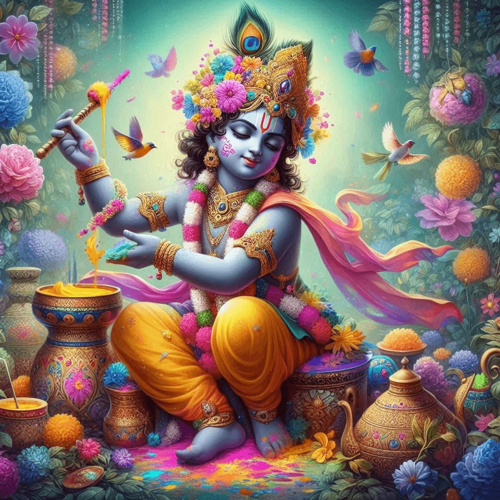 krishna 4k wallpaper