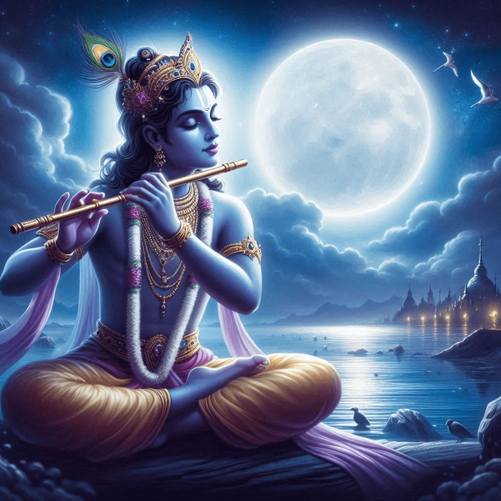 lord krishna 4k wallpaper for mobile