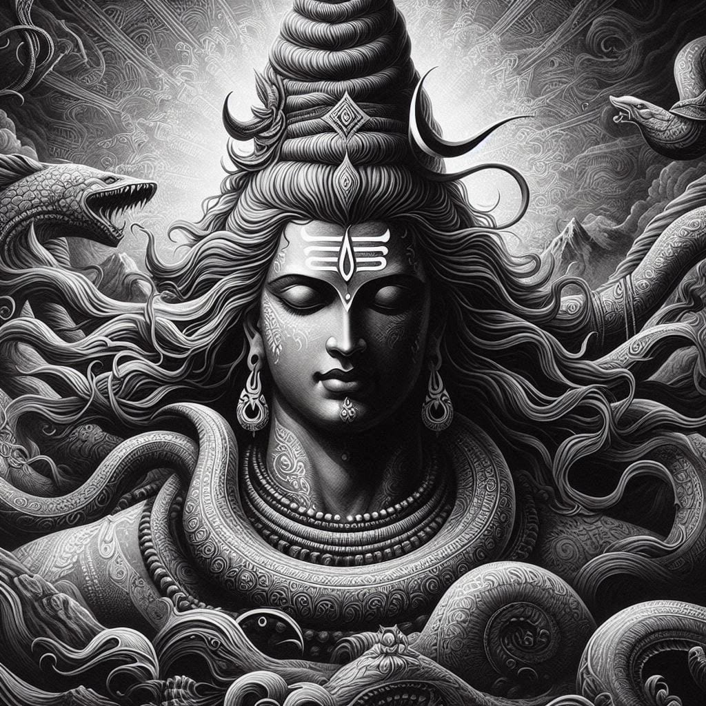 mahadev dark wallpaper
