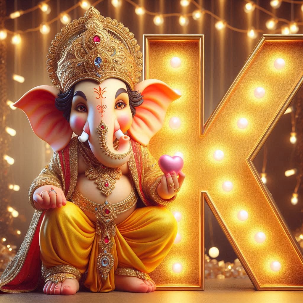 Ganesh Chaturthi 3D Name Art Ai Image Free Download 29 Ganesh AI images Hd free 4k