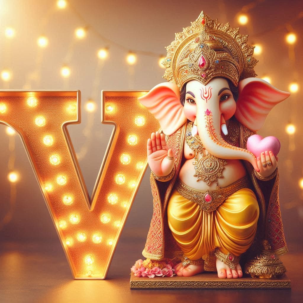 Ganesh Chaturthi 3D Name Art Ai Image Free Download 47 Ganesh ai generated images free online