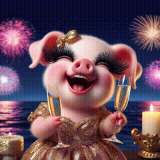 Happy New Year GIF for WhatsApp