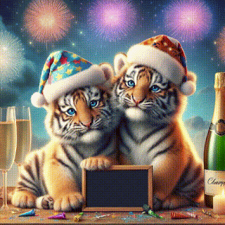 Happy new year gif for whatsapp funny 2025