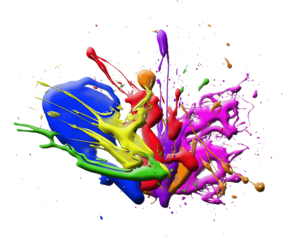 Color Paint Art Png HD Free Download