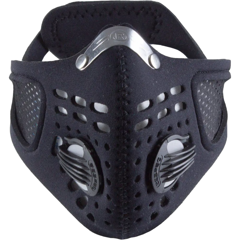 Respro Black Mask Face File Png HD Free Download