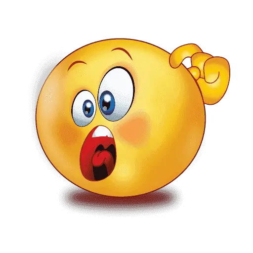 Confused Emoji File Png HD Free Download