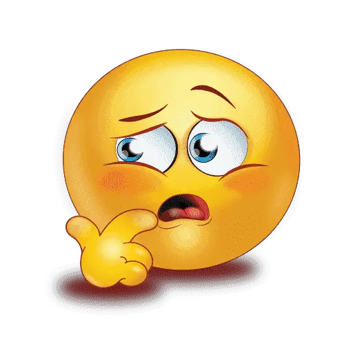 Confused Emoji Png HD Free Download