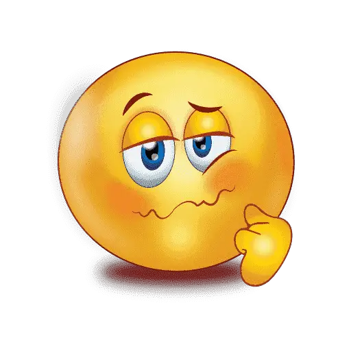 Confused Emoji Png HD Free Download
