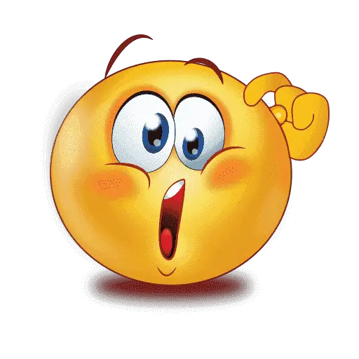 Confused Emoji Transparent Png HD Free Download