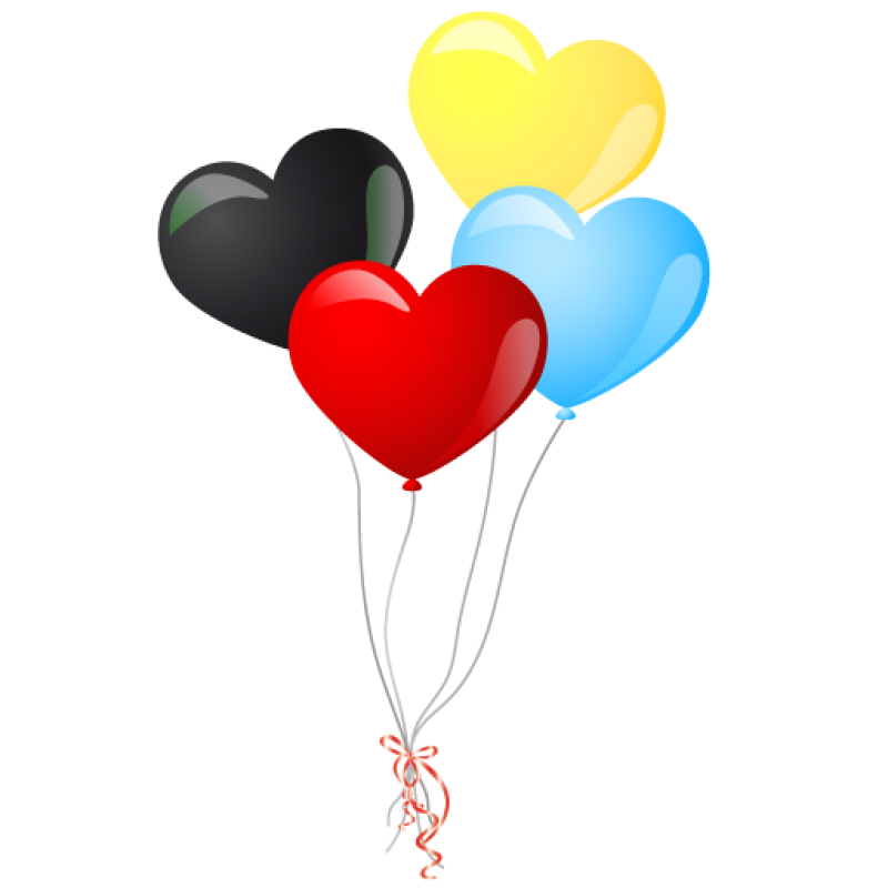 Heart Balloon Transparent Png HD Free Download