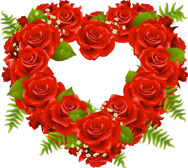 Heart Rose Png HD Free Download