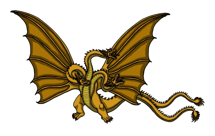 King Ghidorah Cretaceous Png HD Free Download