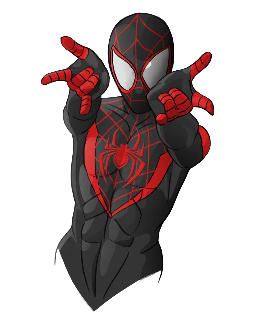 Spider-man Miles Morales Clipart Png HD Free Download