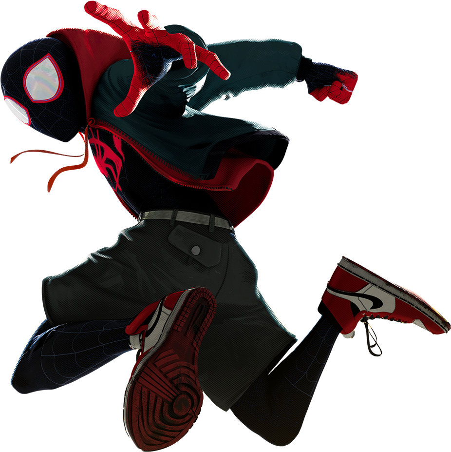 The Spider-man Into Spider-verse Clipart Png HD Free Download