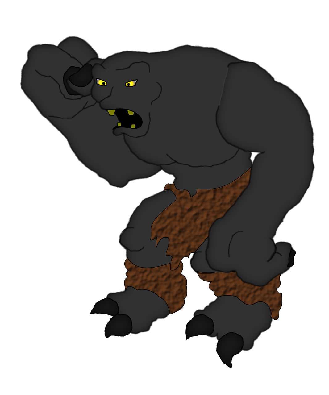 Monster Ogre Transparent Png HD Free Download