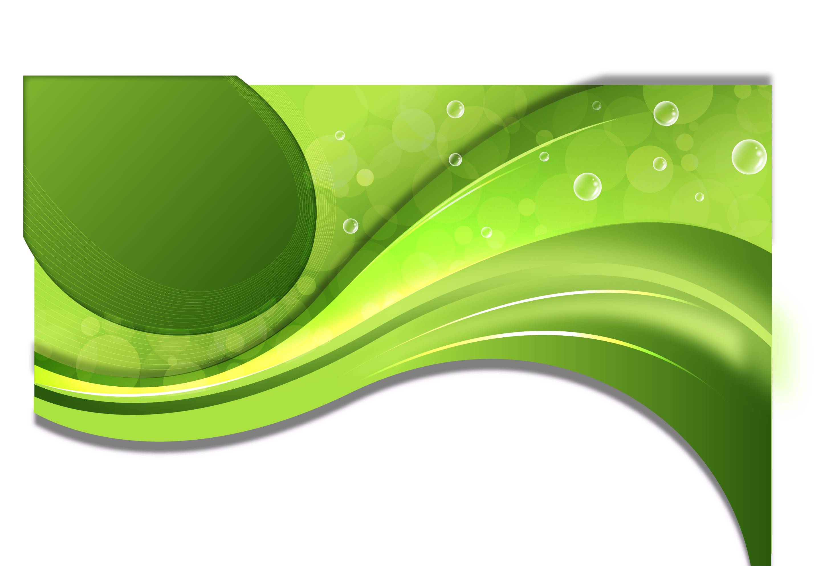 Green Wave Png Hd Free Download