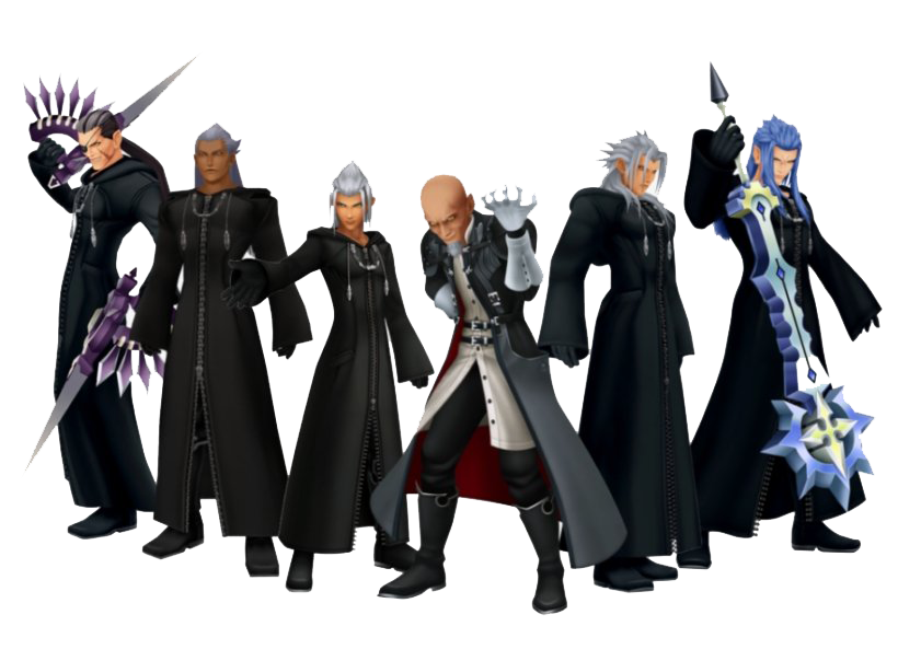 Kingdom Hearts Xiii Organization Png Hd Free Download