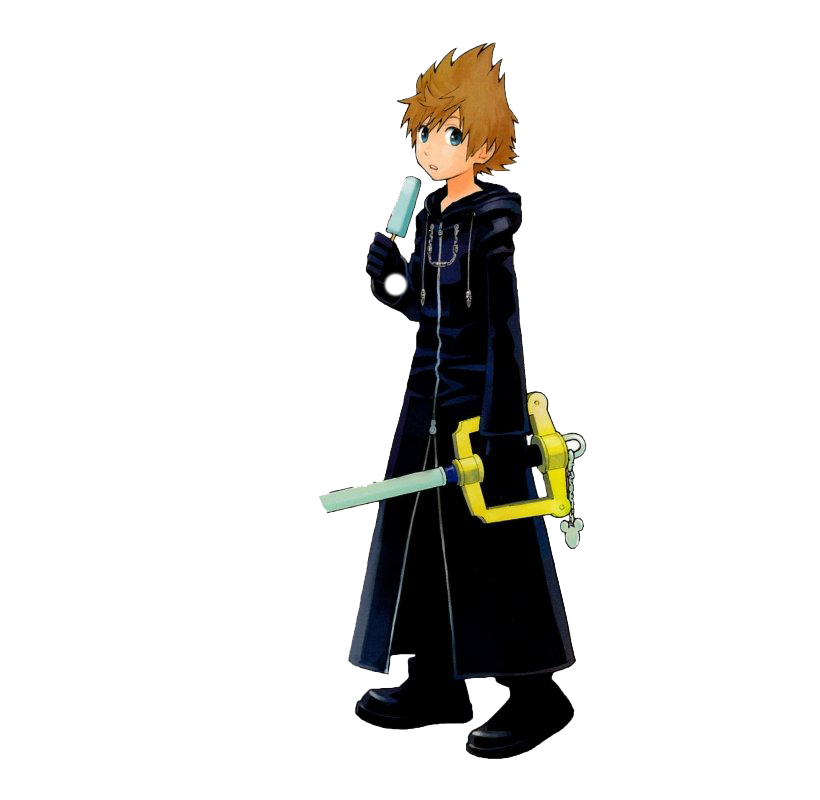 Kingdom Hearts Roxas Clipart Png Hd Free Download